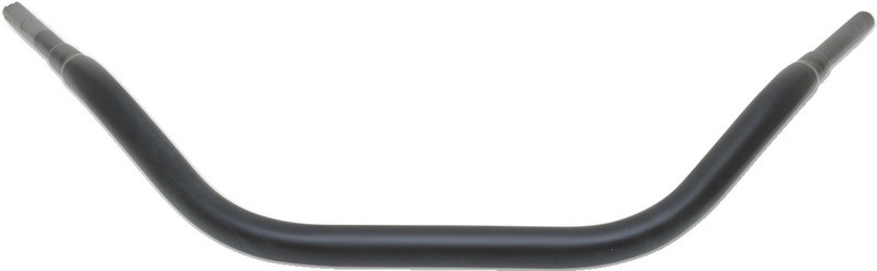 Drag Specialties Flat Black Big Buffalo Handlebar for TBW  -  0601-4295