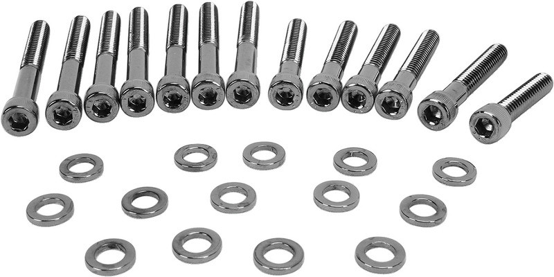 Drag Specialties Bolt Kit Camshaft Cover Knurled  -  2401-0576