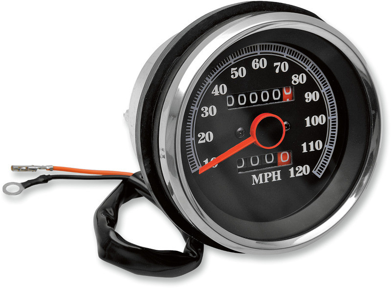 Drag Specialties Speedometer - 2:1 - 120 MPH - FXRS  -  DS-243960