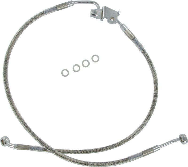 Drag Specialties Brake Line - Rear  -  1741-1789