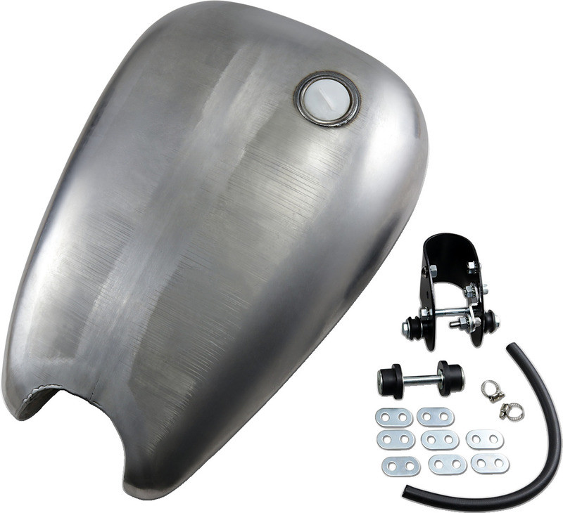 Drag Specialties Extended Gas Tank - Smooth-Top - Single-Cap Style - XL  -  DS-391352