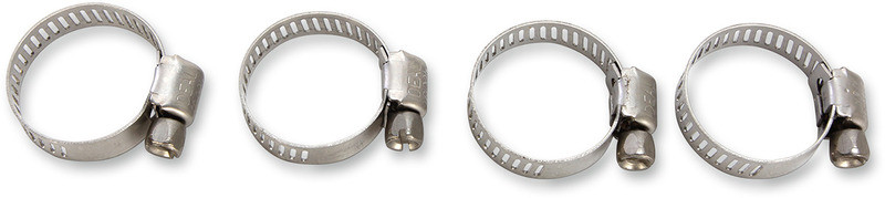 Moose Racing Clamp Hose Stainless Steel 10-25Mm 4Pack  -  114-6408