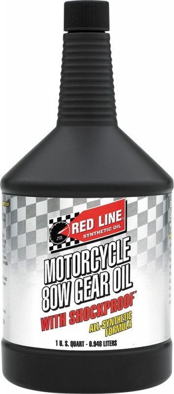 Red Line Gear Oil W/Shockproof 80W 1Qt - 42704