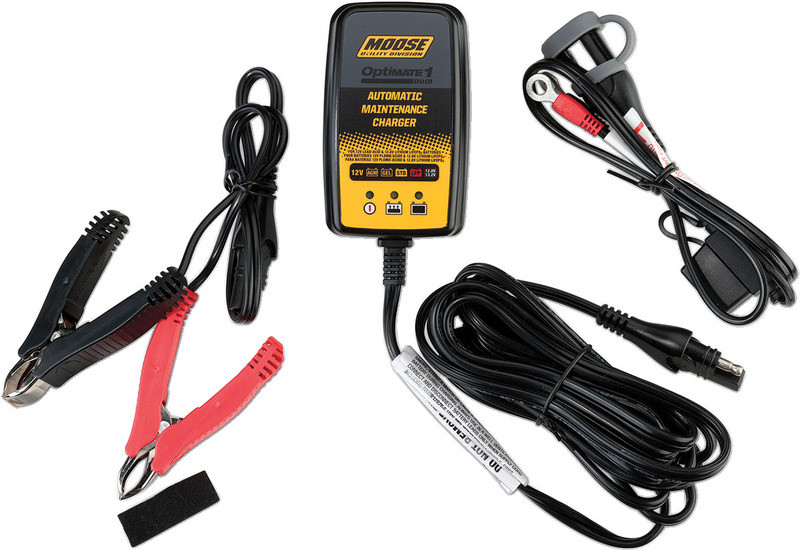 Moose Racing Optimate 1 Battery Charger - Duo  -  TM-413