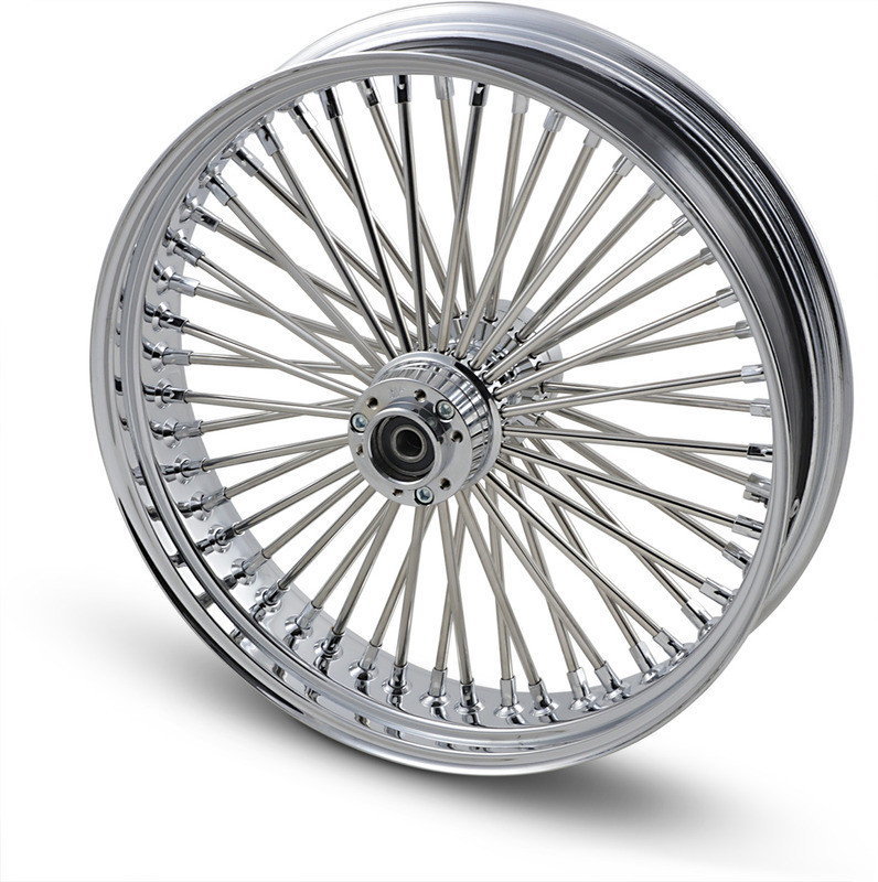 Drag Specialties Front Wheel - Radial Laced - 50 Spoke - 21 x 3.5" - 14+ Indian  -  0203-0607