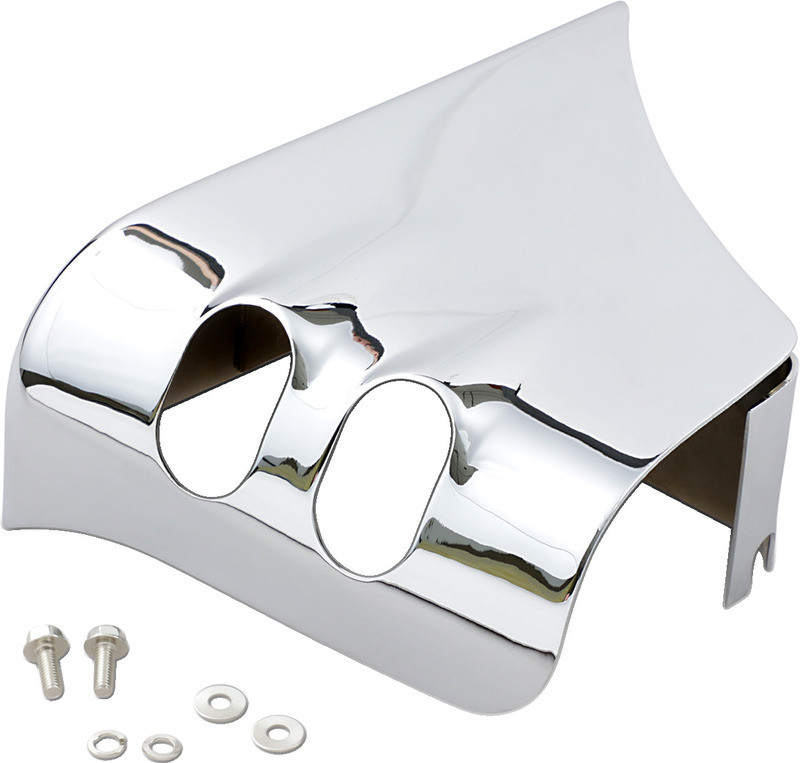 Drag Specialties Old-Style Coil Cover - Harley Davidson - Chrome  -  DS-376609