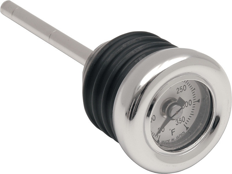 Drag Specialties Oil Plug - With Temperature Gauge  -  DS-330039