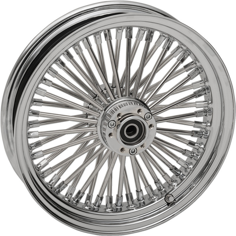 Drag Specialties Front Wheel - Radial Laced - 50 Spoke - 16 x 3.5" -14+ Indian  -  0203-0603
