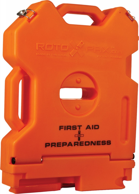 Rotopax Storage Pack Orange 2Gal 19"X14"X4" - RX-FA -EMPTY