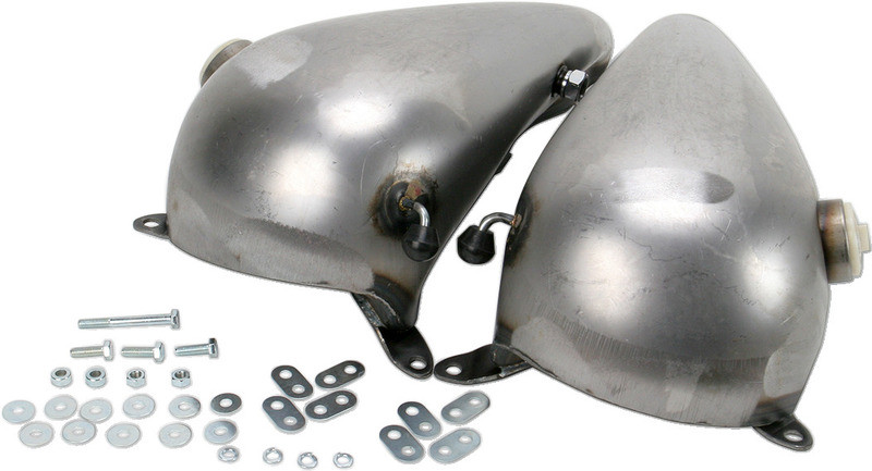 Drag Specialties Fat Bob Gas Tank - 3.5 Gallon - Twist-Lock Gas Cap  -  DS-391230