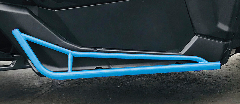 Moose Racing Nerf Bars - Blue - CAN-AM 2-Seater  -  0530-1449