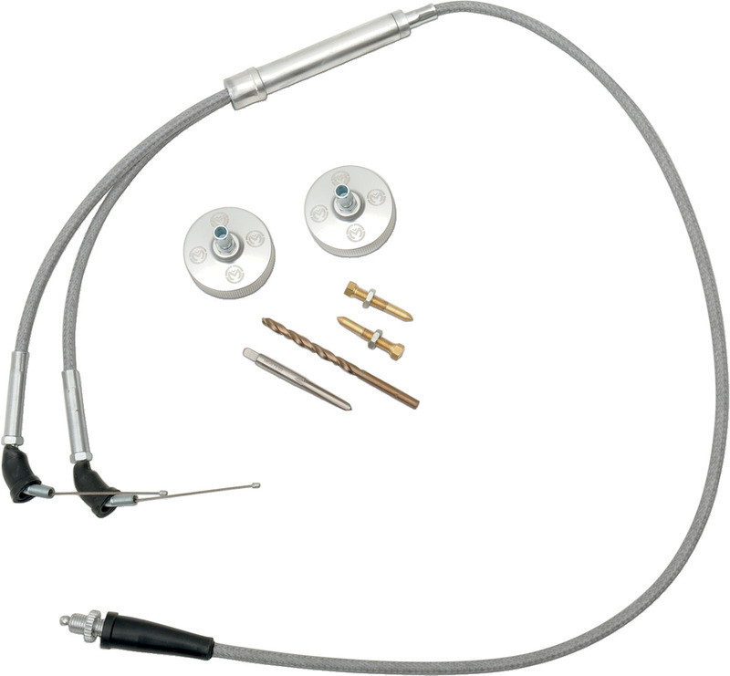 Moose Racing Carburetor Cable Cover - Polished - Banshee  -  33-CRB02-POL