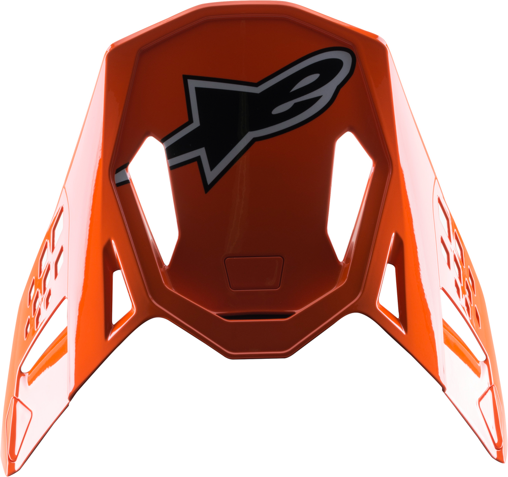 Alpinestars S-M8 Factory Glossy Dark Blue Orange Yellow Fluo Visor