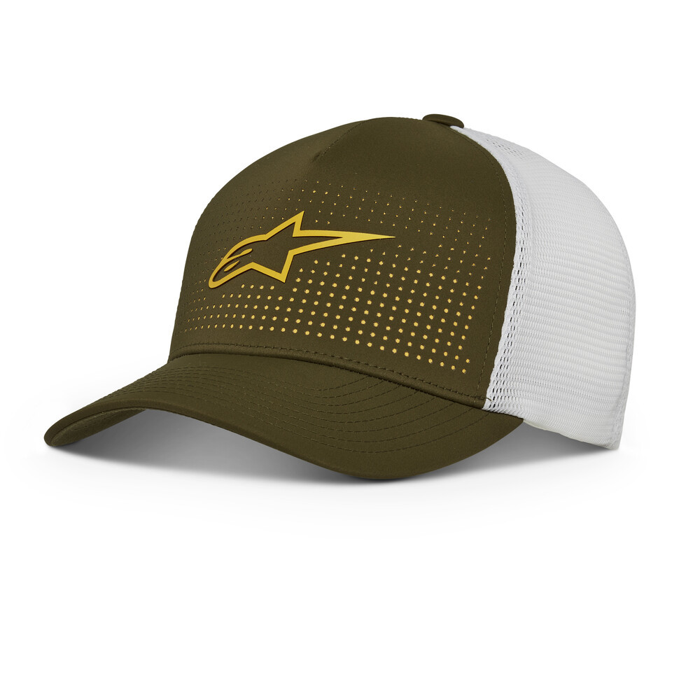 Alpinestars Perforated Military White Hat