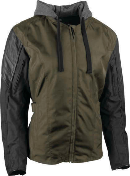 Speed and Strength Double Take Olive Black Womens Jacket