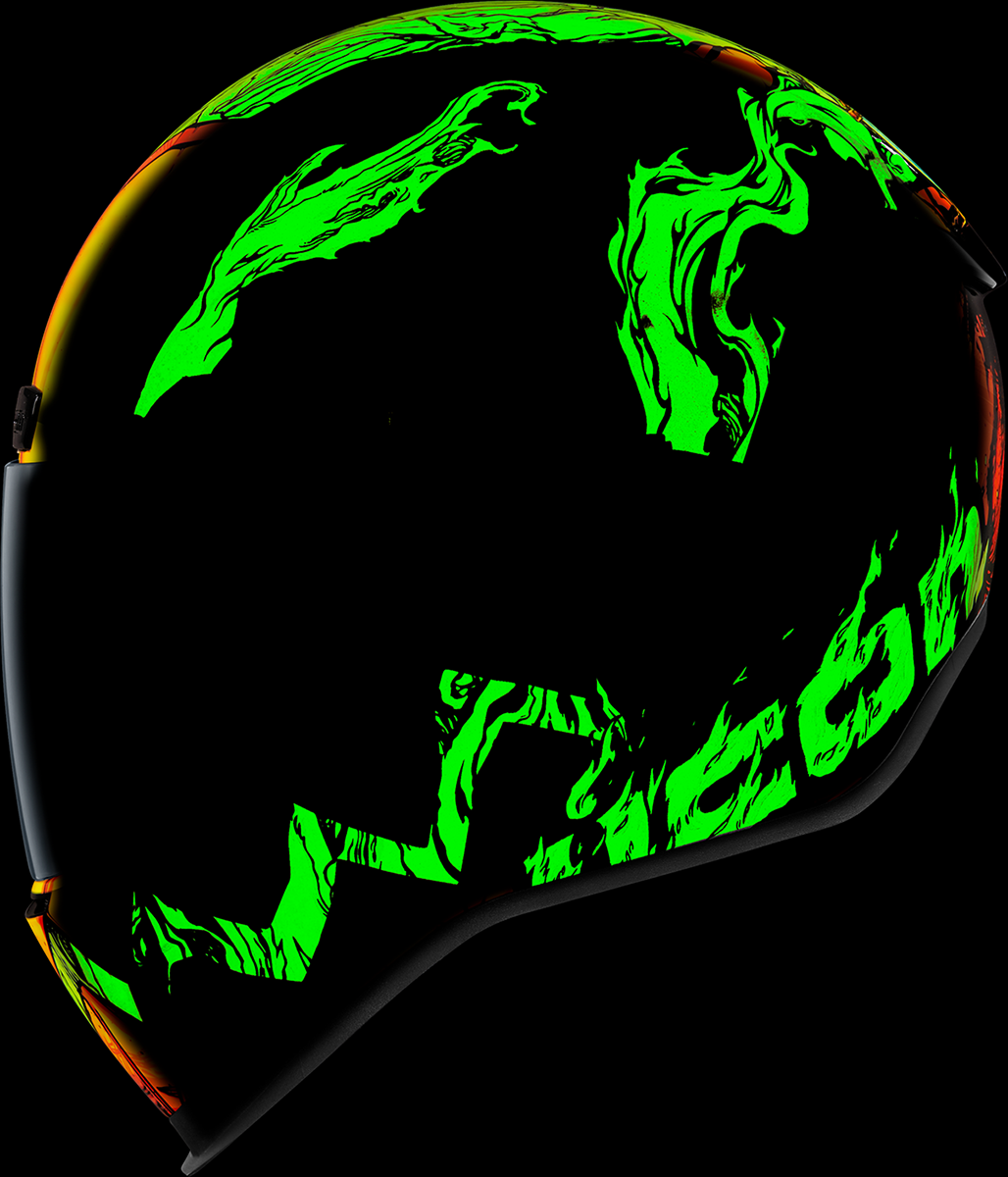 Icon Airform Orange Trick or Street Helmet