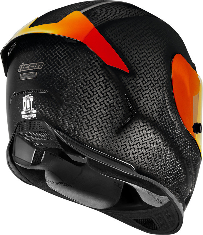 Icon Airframe Pro Red Carbon Helmet
