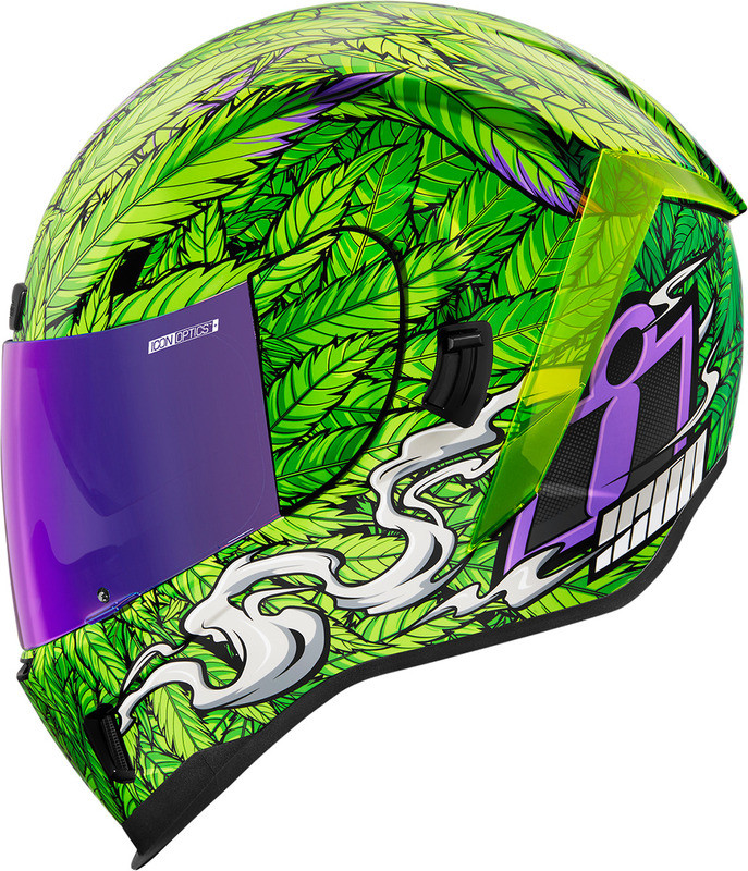Icon Airform Green Ritemind Glow Helmet