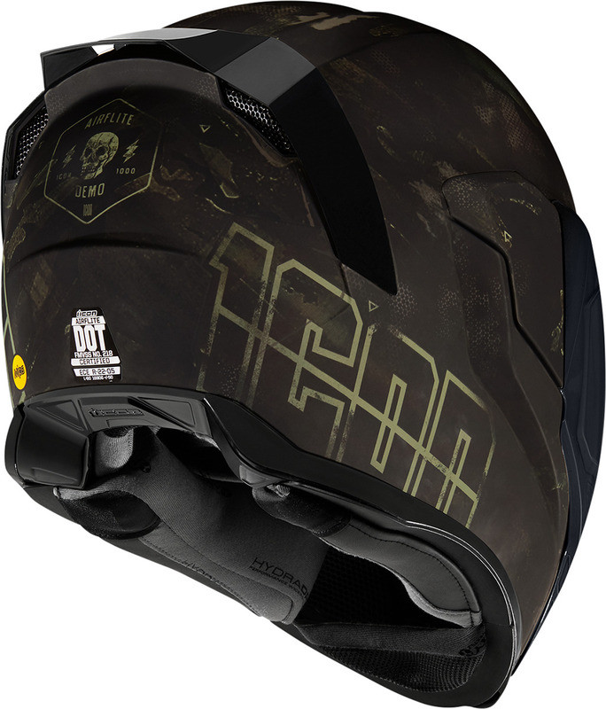 Icon Airflite Black Demo Helmet MIPS