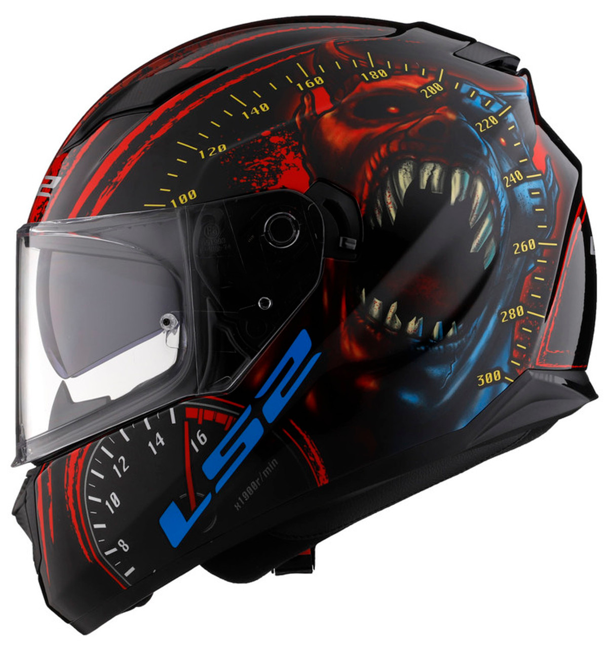 ls2 speed demon helmet