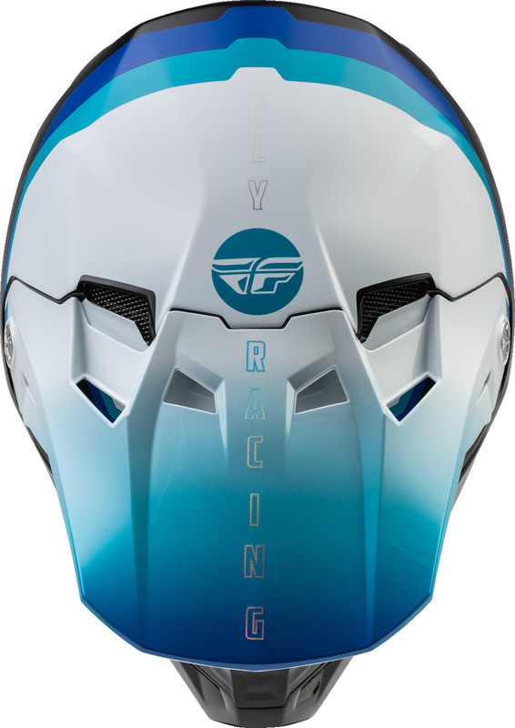 Fly Racing Formula CC Driver Black Blue White Helmet