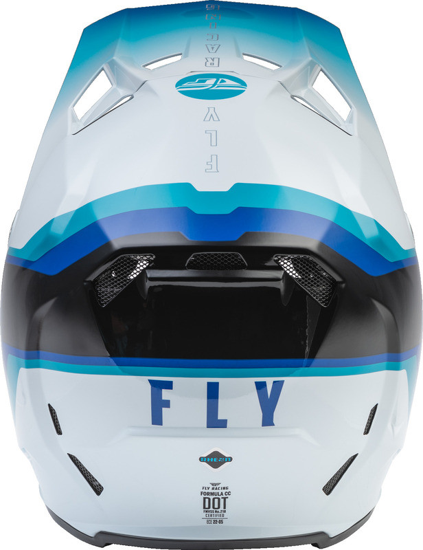 Fly Racing Formula CC Driver Black Blue White Youth Helmet