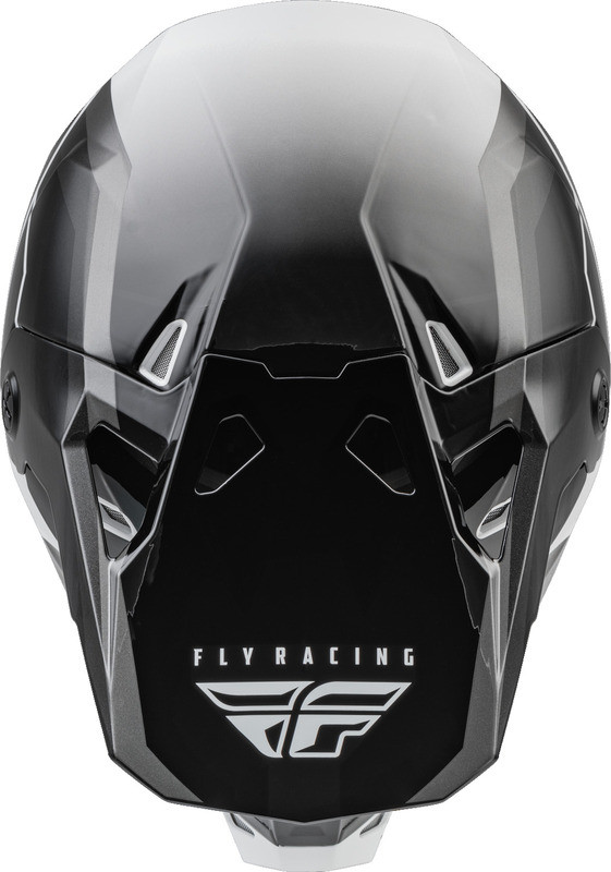 Fly Racing Formula CP Rush Grey Black White Youth Helmet