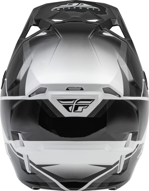 Fly Racing Formula CP Rush Grey Black White Youth Helmet