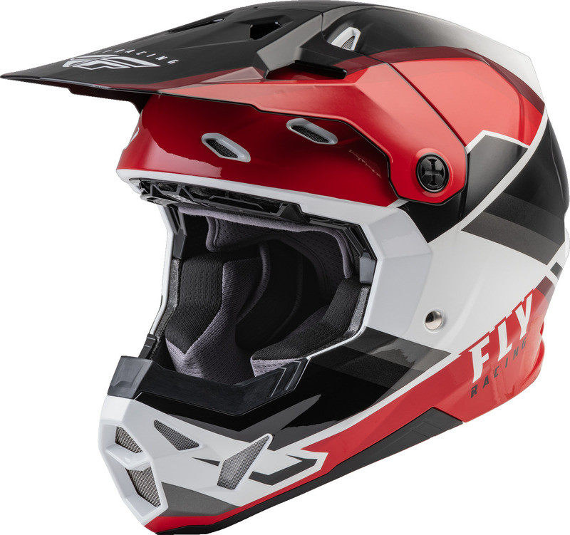 Fly Racing Formula CP Rush Black Red White Youth Helmet