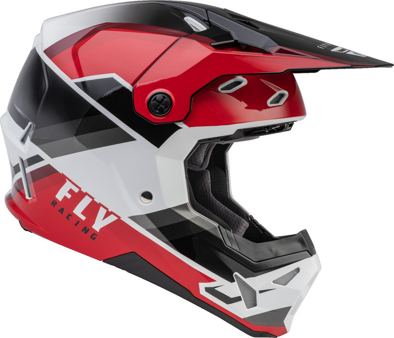 Fly Racing Formula CP Rush Black Red White Youth Helmet