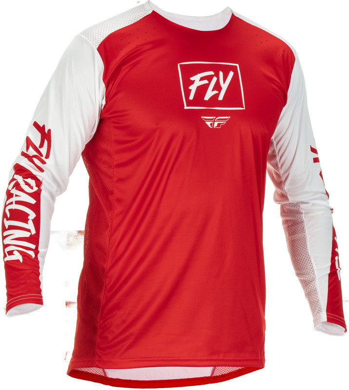 Fly Racing Lite Red White Jersey