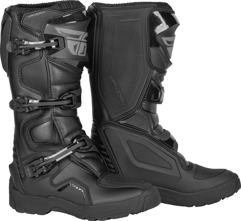 Fly Racing Maverik Black Enduro Boots - Speed Addicts