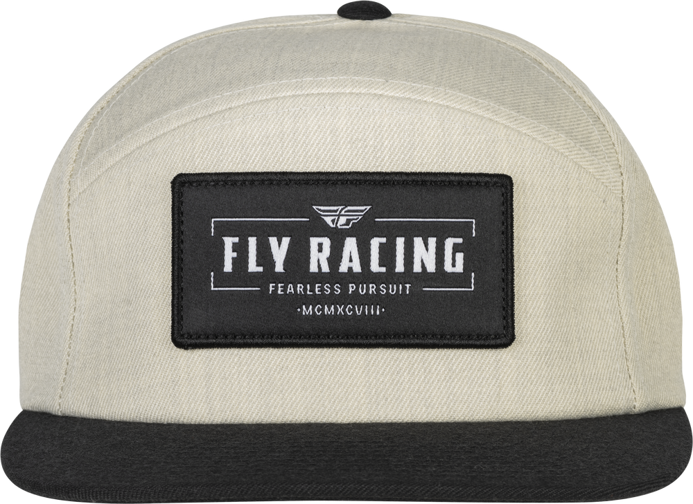 Fly Racing Fly Cream Motto Hat