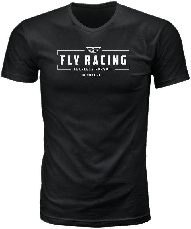 Fly Racing Black Motto Tee
