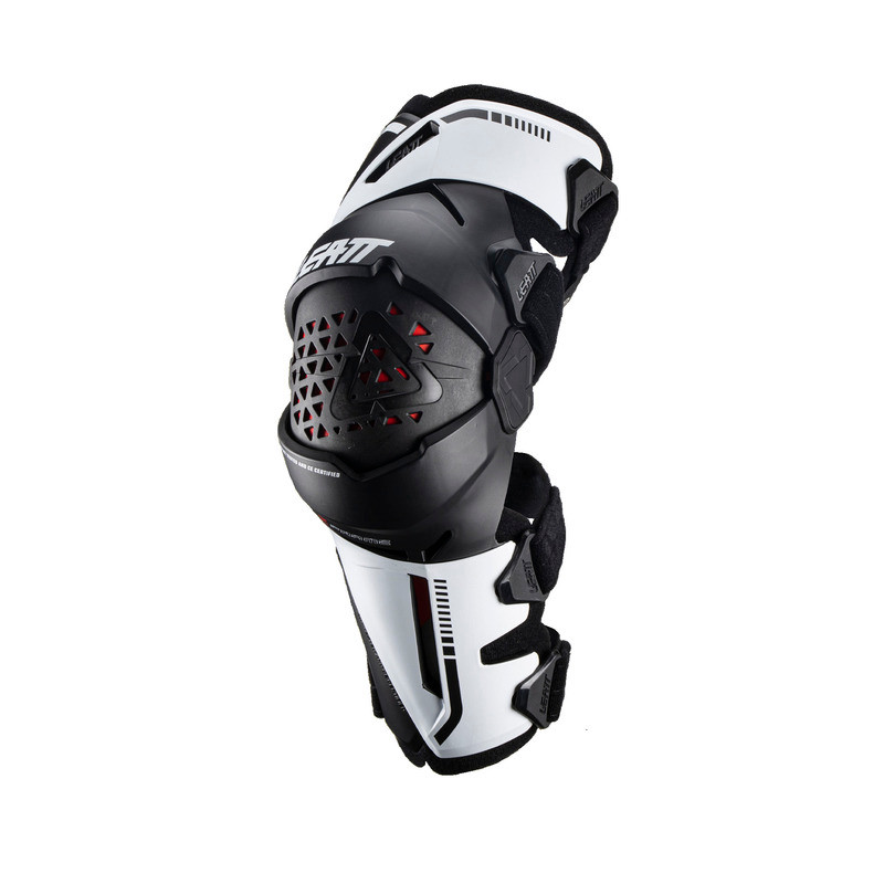 Leatt Z-Frame White Knee Brace-pair
