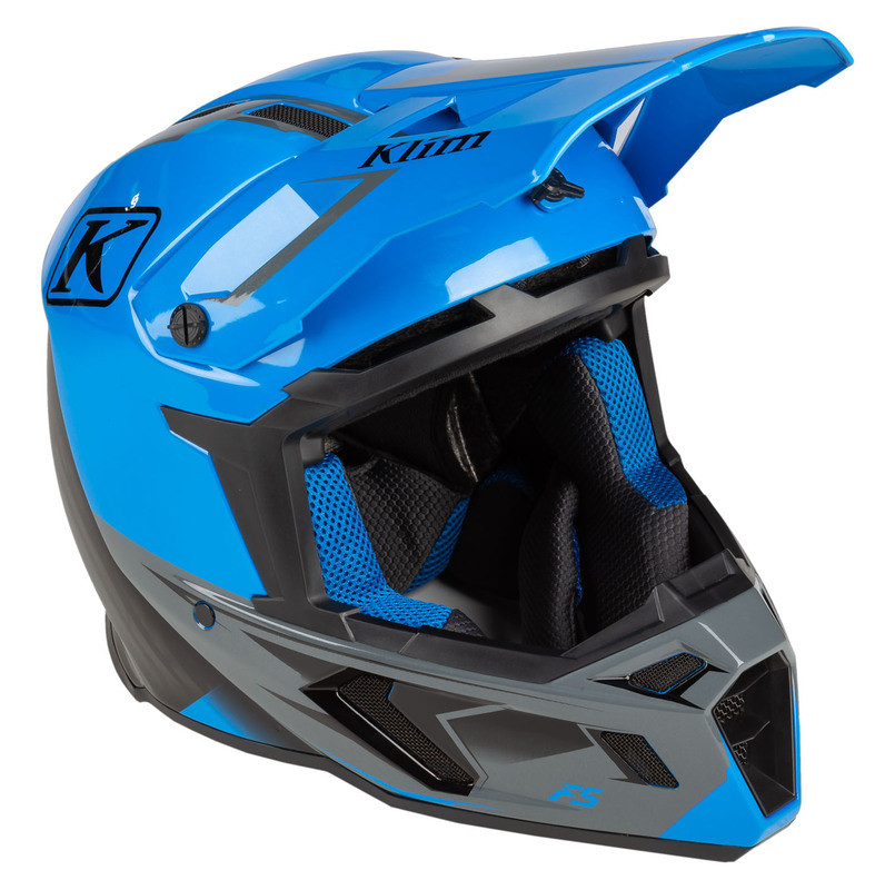 Klim F5 Electric Blue Lemonade ECE Only Legion Helmet