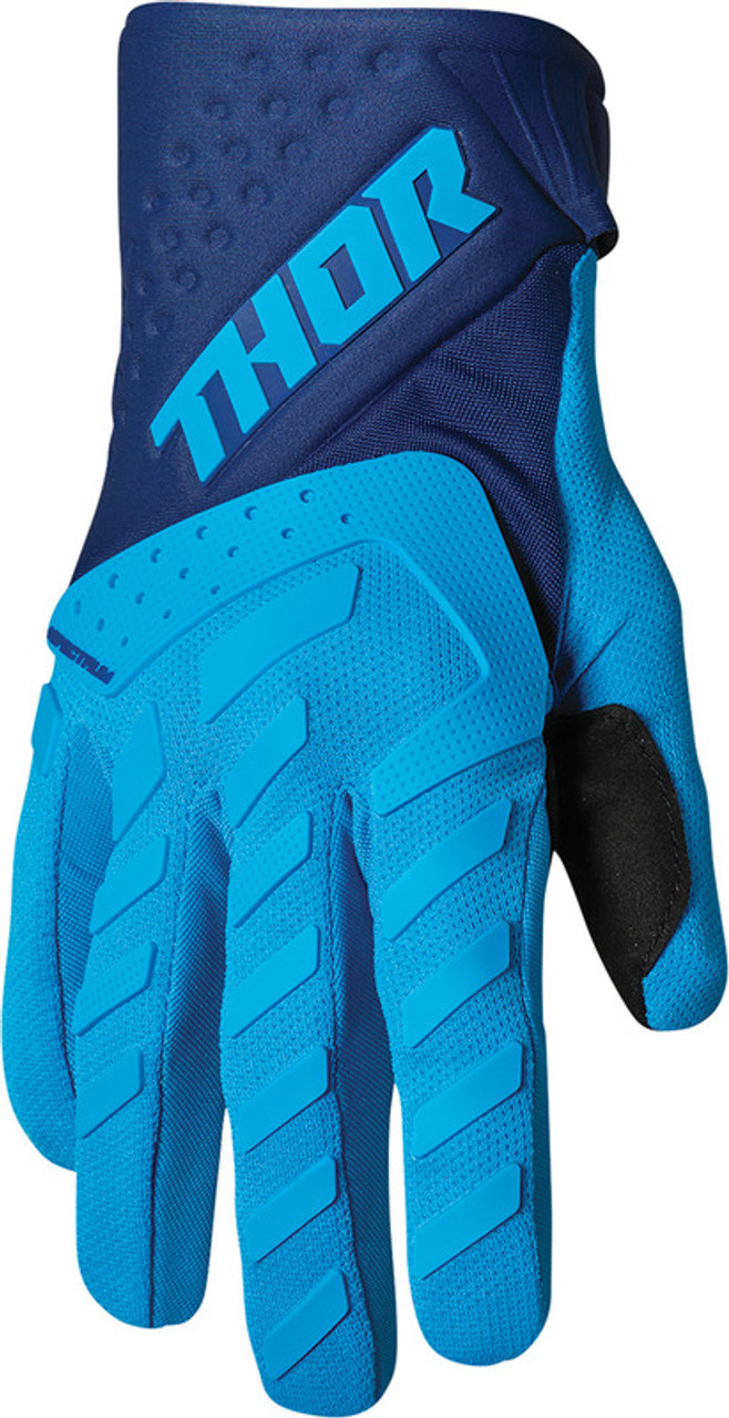 Thor Spectrum Blue Navy Youth Gloves