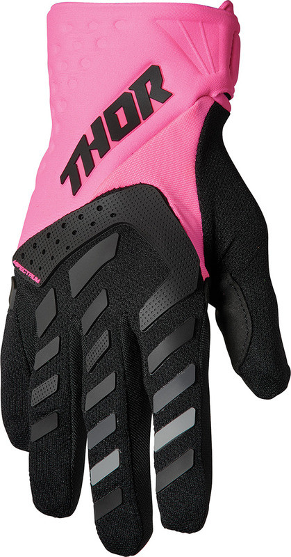 Thor Spectrum Pink Black Womens Gloves