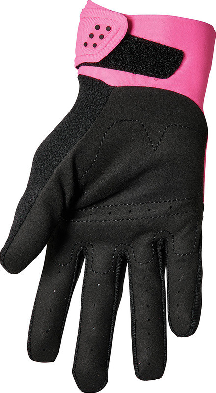 Thor Spectrum Pink Black Womens Gloves