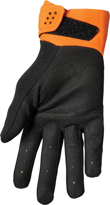 Thor Spectrum Orange Black Youth Gloves