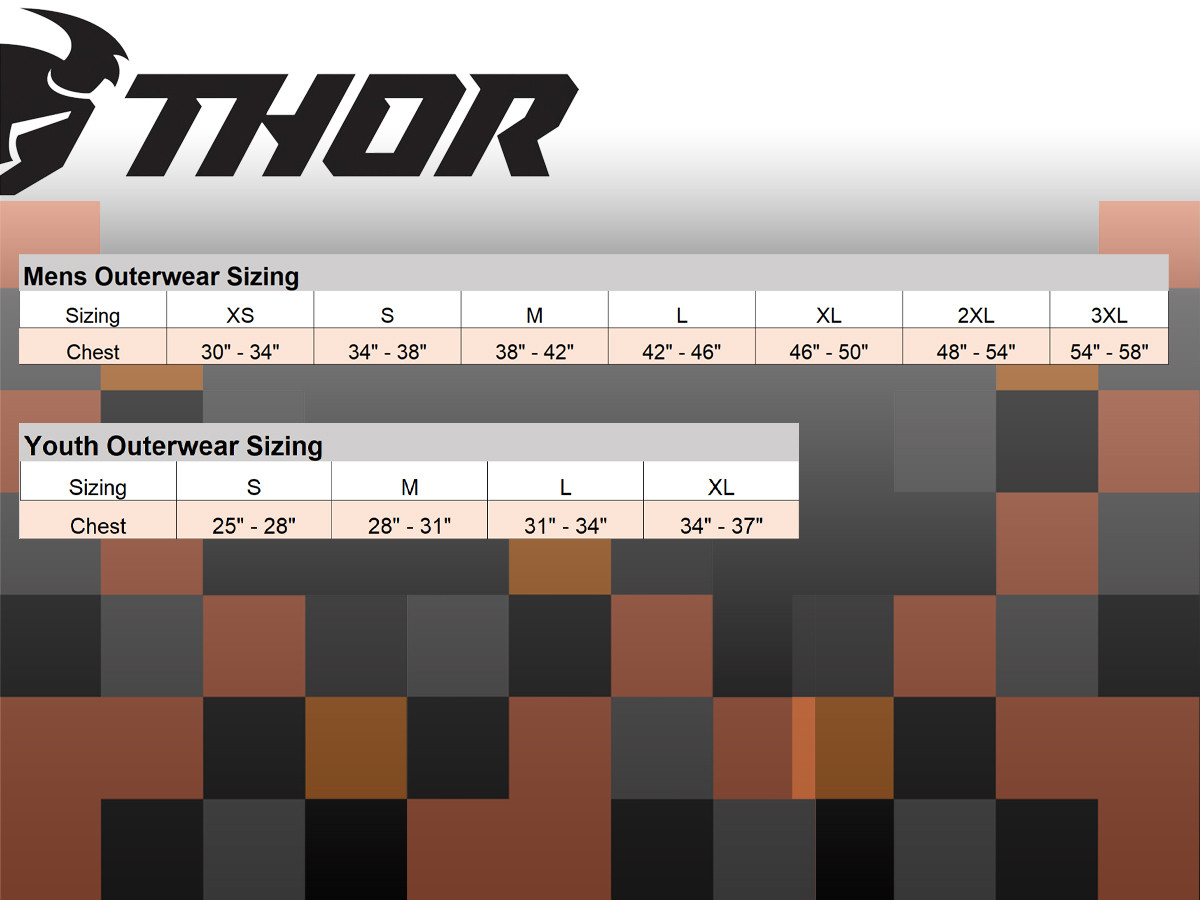 Thor Warmup Black White Jacket