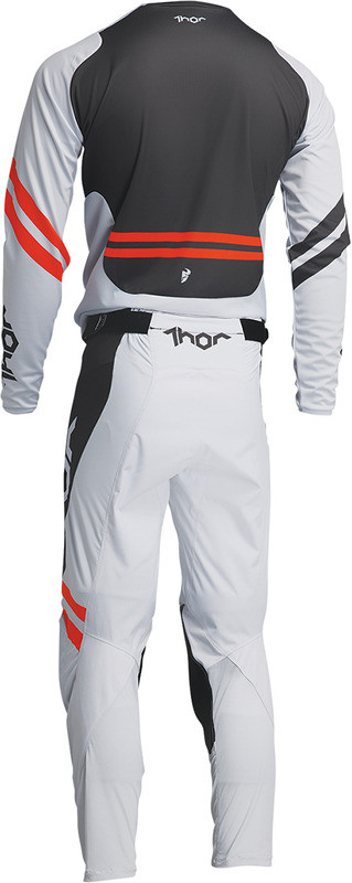 Thor Pulse Gray Red Orange Cube Youth Jersey