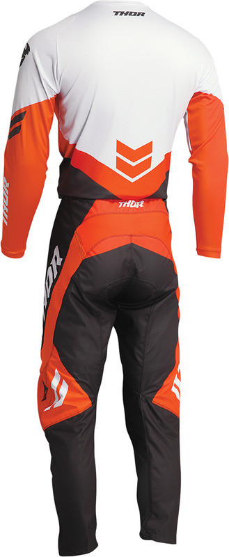Thor Sector Charcoal Red Orange Chevron Youth Jersey