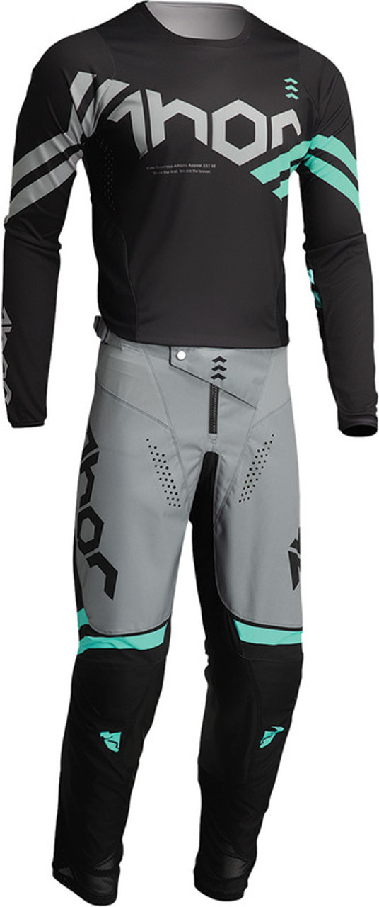 Thor Pulse Black Mint Cube Jersey - Speed Addicts