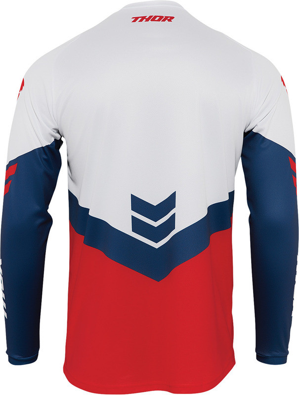 Thor Sector Red Navy Chevron Jersey
