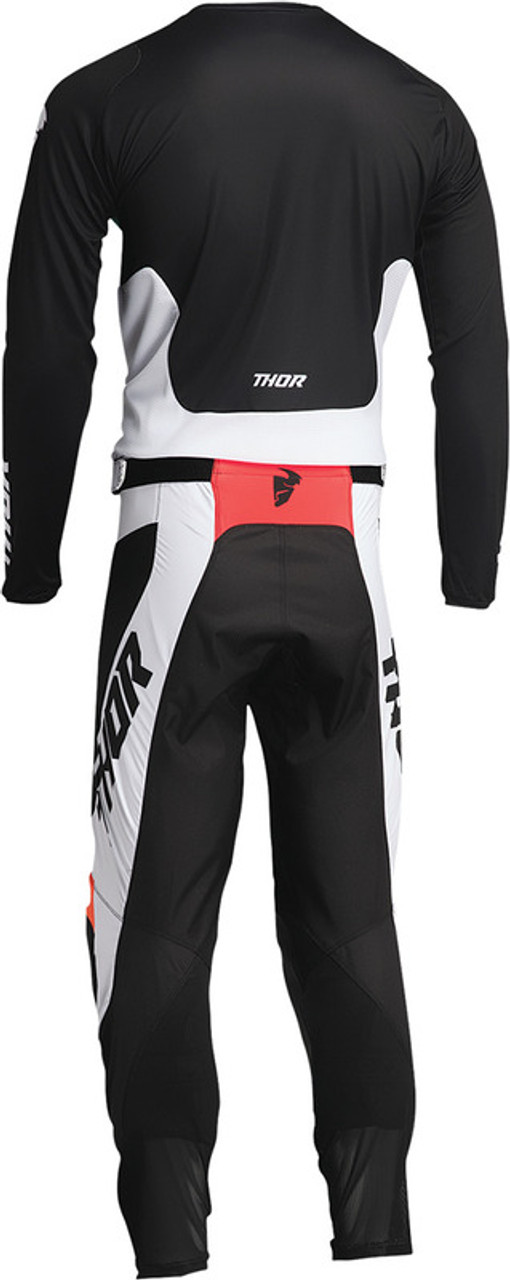 Thor Pulse White Black React Jersey - Speed Addicts