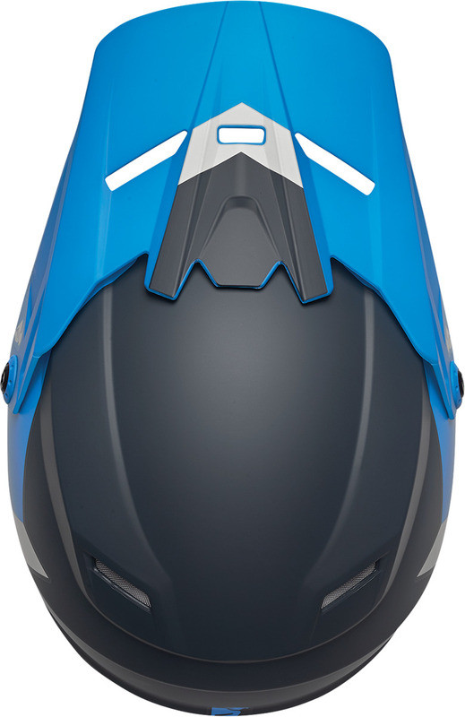 Thor Sector Blue Light Gray Youth Chevron Helmet