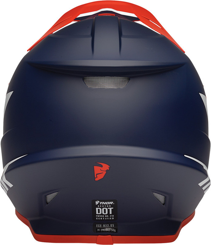 Thor Sector Red Navy Chevron Helmet