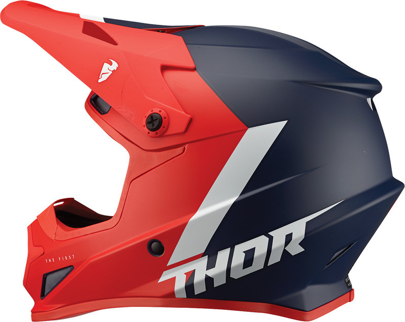 Thor Sector Red Navy Chevron Helmet