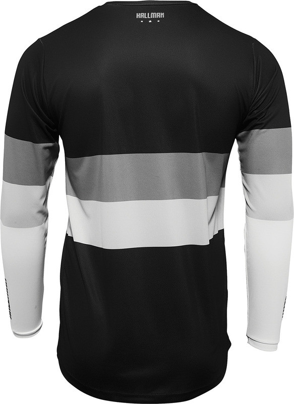 Thor Hallman Black White Differ Draft Jersey